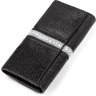 Жіночий гаманець з чорної шкіри морського ската STINGRAY LEATHER (024-18029) - 2