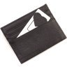 Шкіряна кредитниця мініатюрного розміру чорного кольору ST Leather 1767211 - 4
