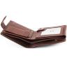 Чоловік шкіряний гаманець коричневого кольору ST Leather (16554) - 8