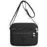 Женская тканевая сумка черного цвета на плечо Confident 77611 - 1