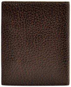 Коричневое мужское портмоне из прочной кожи флотар Desisan 80812