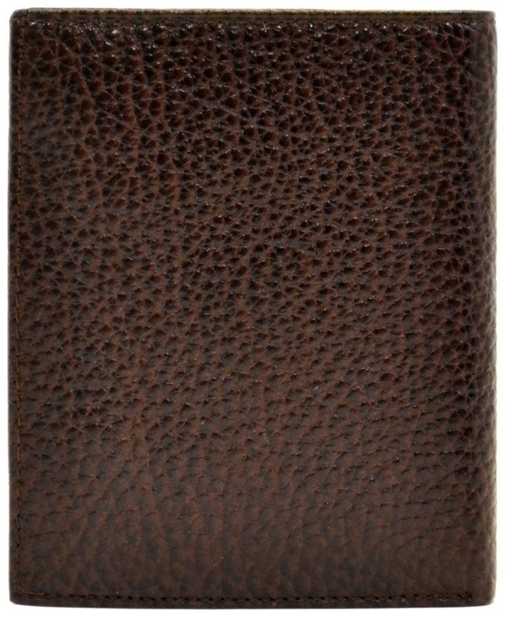 Коричневое мужское портмоне из прочной кожи флотар Desisan 80812 modnotak фото №2