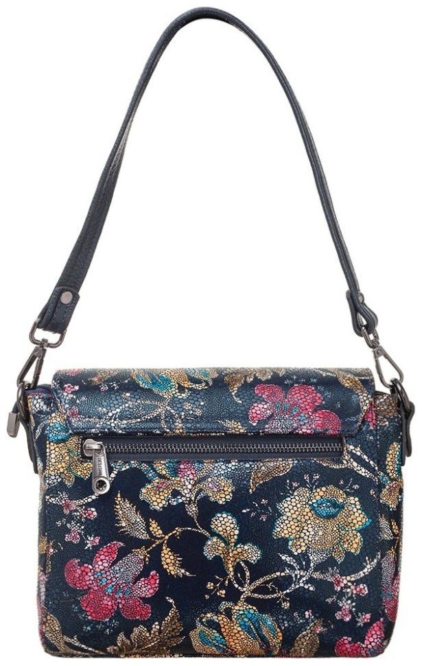 Удобная женская сумка из натуральной кожи Desisan 81112 разноцветная modnotak фото №3