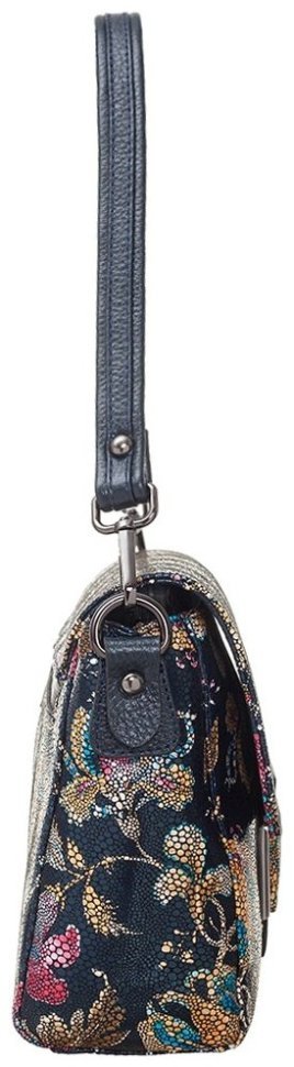 Удобная женская сумка из натуральной кожи Desisan 81112 разноцветная modnotak фото №4