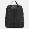 Недорогий жіночий великий рюкзак з чорного текстилю Monsen 71812 - 4