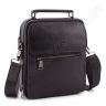 Кожаная мужская наплечная сумка с ручкой и плечевым ремнем H.T. Leather (9027-5) - 1