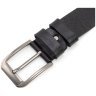 Ремень мужской батал из итальянской кожи длиной до 140 см Gherardini 45062 (черный) modnotak фото - 2