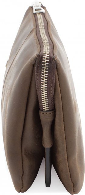 Мужской клатч из винтажной кожи высокого качества Grande Pelle (18748) - 2