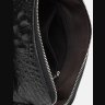 Мужская кожаная сумка через плечо с фактурой под крокодила Keizer (21918) - 6