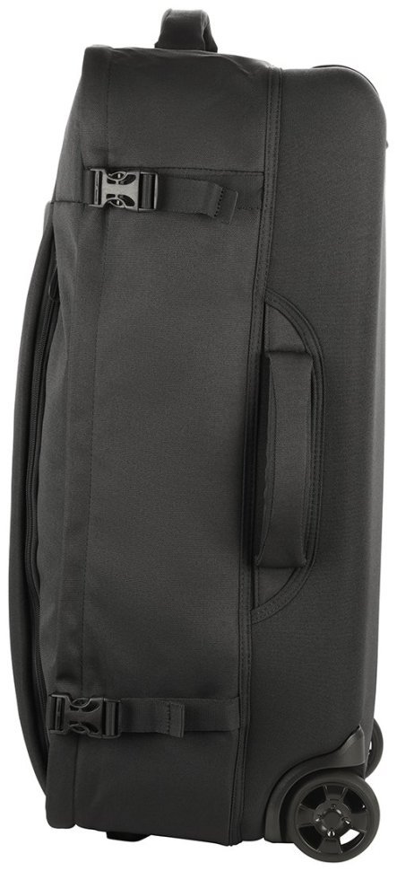 Сумка дорожня на 2-х колесах, Tucano Tugo M Trolley, 45л, поліестер, чорна modnotak фото №3