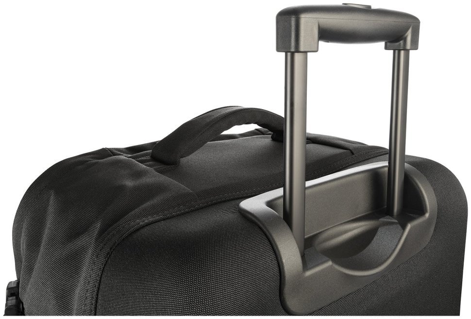 Сумка дорожня на 2-х колесах, Tucano Tugo M Trolley, 45л, поліестер, чорна modnotak фото №9