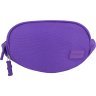 Яркая женская текстильная сумка-бананка фиолетового цвета Bagland (53812) - 1