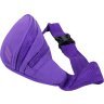 Яркая женская текстильная сумка-бананка фиолетового цвета Bagland (53812) - 2