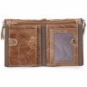Чоловічий гаманець із натуральної шкіри у стилі вінтаж світло-коричневого кольору Vintage (2414684) - 6