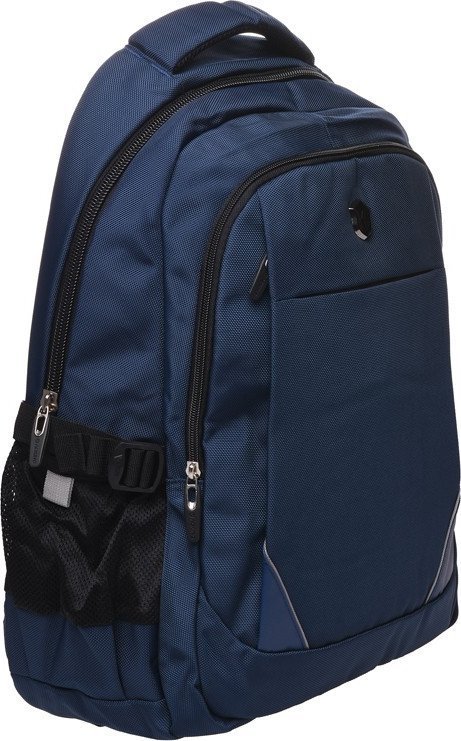 Чоловічий синій рюкзак під ноутбук з поліестеру Aoking (22144)