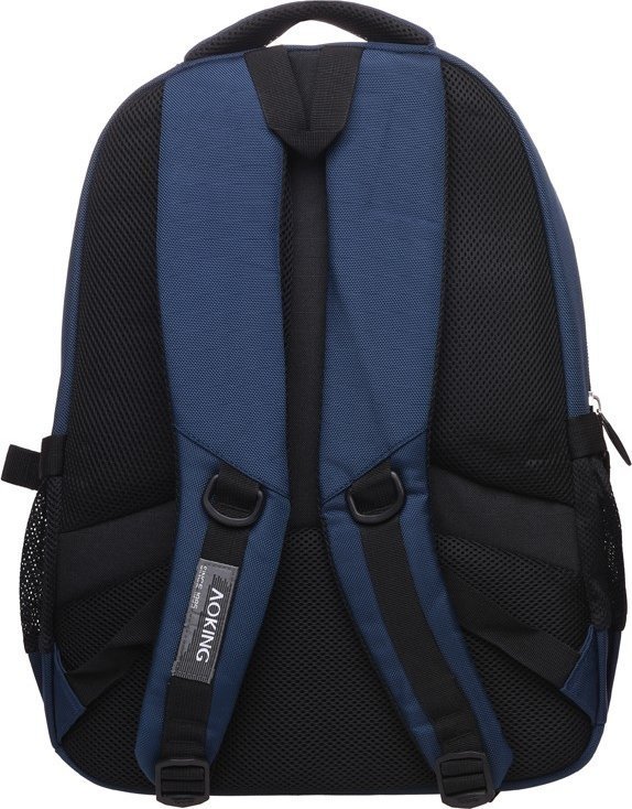 Чоловічий синій рюкзак під ноутбук з поліестеру Aoking (22144)