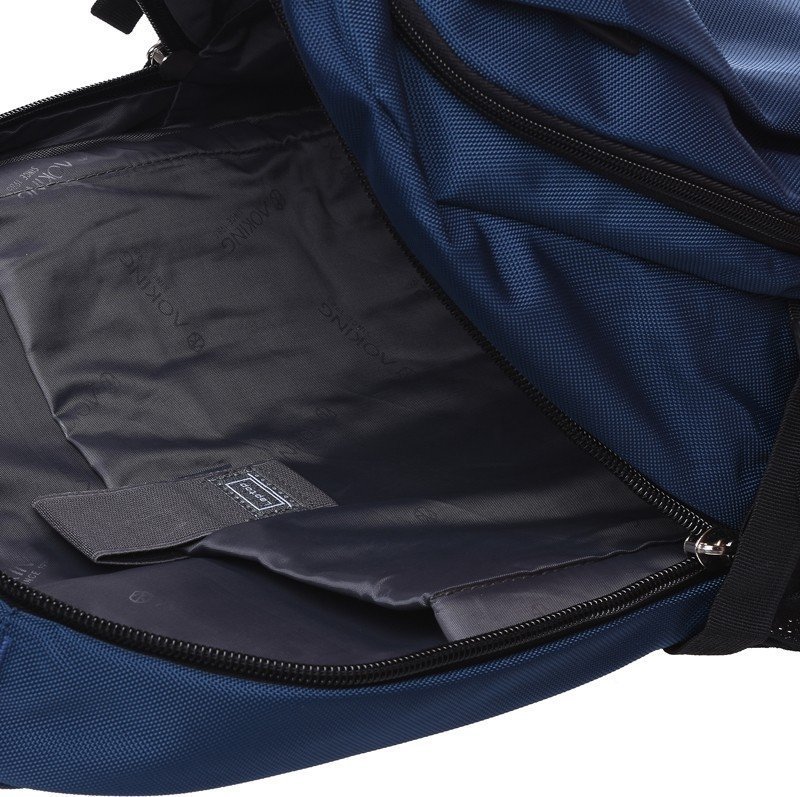 Мужской синий рюкзак под ноутбук из полиэстера Aoking (22144)