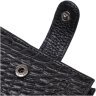 Модное мужское портмоне из натуральной фактурной кожи с тиснением под крокодила BOND (2421995) - 3