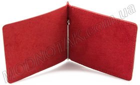 Красный кожаный зажим для денег ST Leather (17810) - 2