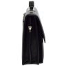 Кожаный мужской портфель в черном цвете - BOND NON (11600) - 3