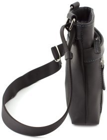 Компактна наплічна чоловіча сумка з матової шкіри Крейзі VATTO (11654)