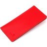 Жіночий купюрник червоного кольору з натуральної шкіри гладкого типу SHVIGEL (2413990) - 6