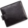 Чоловічий чорний гаманець з гладкої шкіри ST Leather (16557) - 6