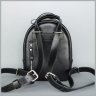Женский рюкзак-сумка из гладкой кожи классического черного цвета BlankNote Groove S 79012 - 6