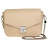 Жіноча шкіряна сумочка бежевого кольору на ланцюжку BlankNote Yoko 79112 - 1