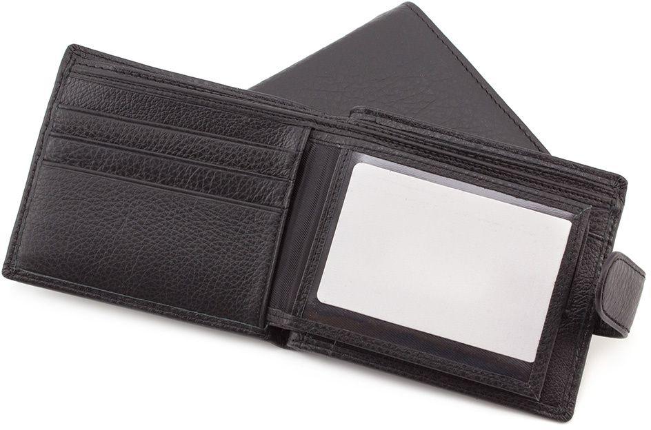 Класичне чоловіче портмоне з натуральної шкіри - ST Leather (19747)