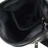 Стильная мужская кожаная сумка через плечо черного цвета Borsa Leather (15671) - 8
