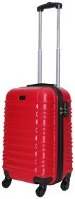 Чемодан красный Nevada малого размера на колесах Vip Collection 102413