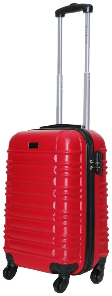 Чемодан красный Nevada малого размера на колесах Vip Collection 102413 modnotak фото №1
