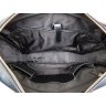 Мужская крупная сумка-портфель из натуральной кожи на молниевой застежке TARWA (19807) - 7