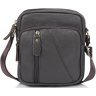 Мужская коричневая кожаная сумка через плечо Tiding Bag (15901) фото №2 Мужская коричневая кожаная сумка через плечо Tiding Bag (15901) modnotak фото - 2