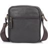 Мужская коричневая кожаная сумка через плечо Tiding Bag (15901) фото №3 Мужская коричневая кожаная сумка через плечо Tiding Bag (15901) modnotak фото - 3