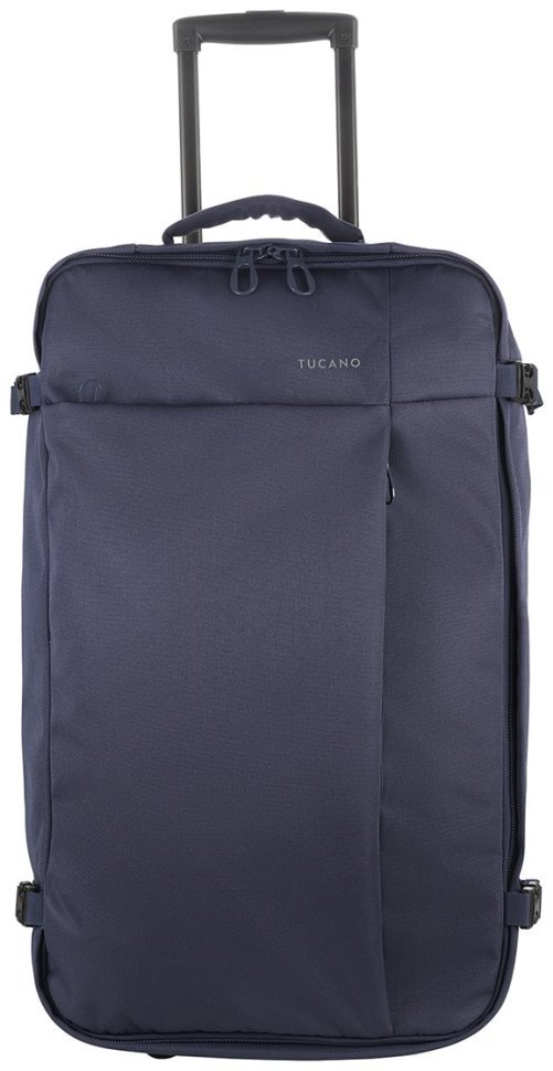 Сумка дорожня на 2-х колесах, Tucano Tugo M Trolley, 45л, поліестер, синя modnotak фото №2