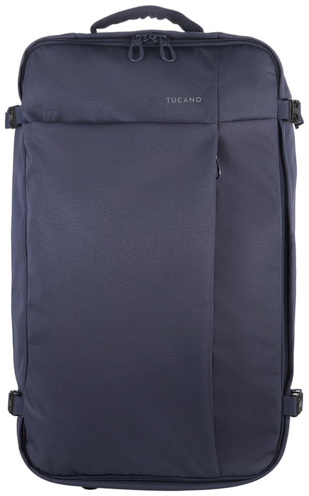 Сумка дорожня на 2-х колесах, Tucano Tugo M Trolley, 45л, поліестер, синя modnotak фото №3
