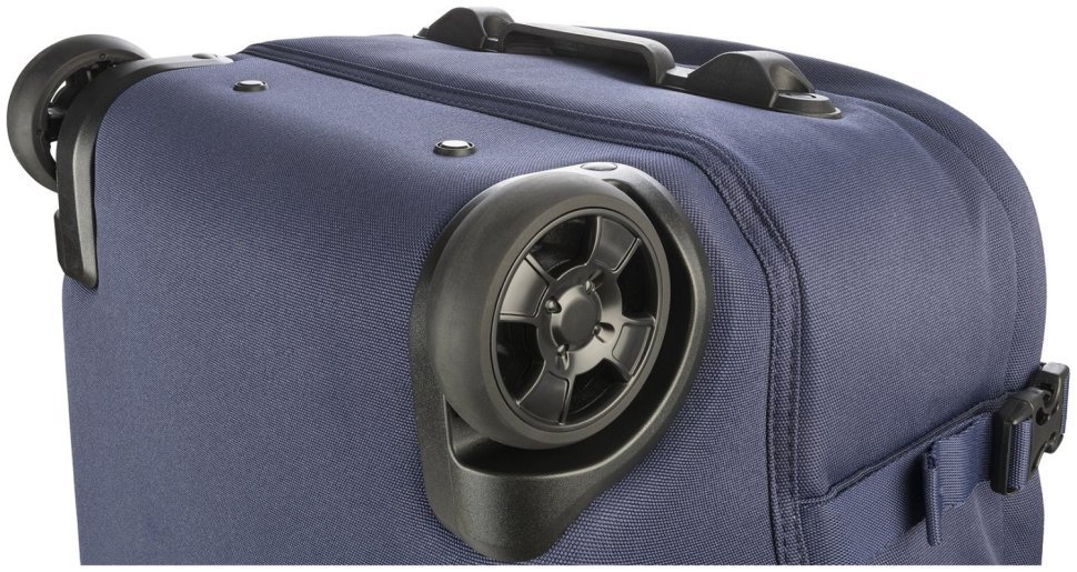 Сумка дорожня на 2-х колесах, Tucano Tugo M Trolley, 45л, поліестер, синя modnotak фото №7