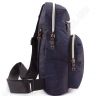 Текстильная мужская сумка через плечо синего цвета SWISSGEAR (1847) - 3