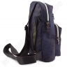Текстильная мужская сумка через плечо синего цвета SWISSGEAR (1847) - 7