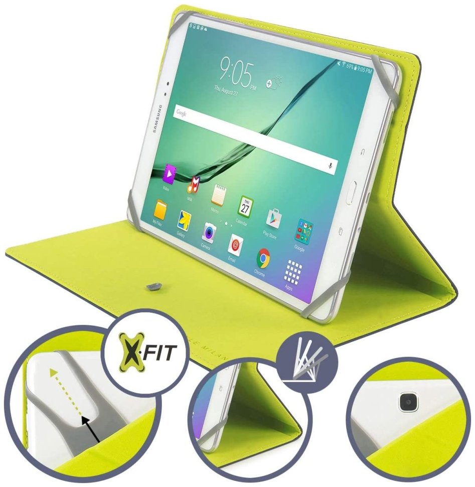 Чохол Tucano Vento Universal для планшетів 7-8", синій фото №3 Чохол Tucano Vento Universal для планшетів 7-8", синій modnotak фото №3