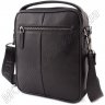 Чоловіча сумка з ручкою і ремнем на плече H.T Leather (11545) - 2