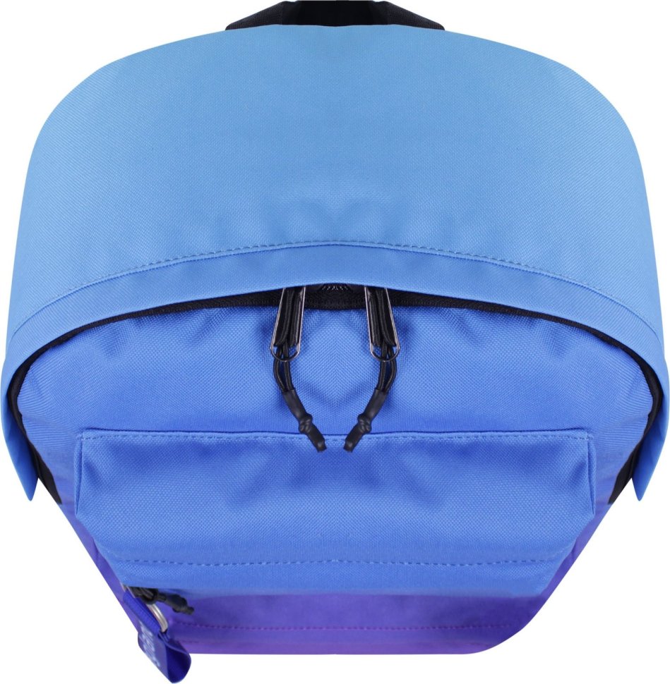 Різнокольоровий жіночий рюкзак з текстилю на блискавковій застібці Bagland (55413)