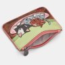 Женский кошелек из натуральной кожи на молнии с RFID-защитой Yoshi Y1723 пудрового цвета с принтом котят 95513 фото №3 Женский кошелек из натуральной кожи на молнии с RFID-защитой Yoshi Y1723 пудрового цвета с принтом котят 95513 modnotak фото - 3