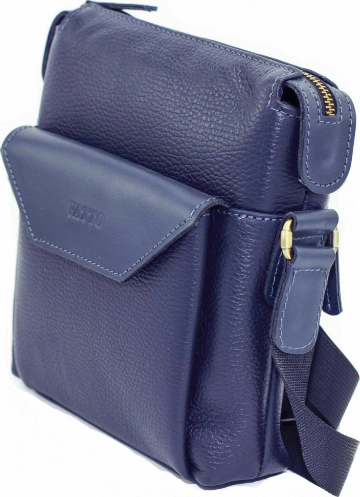 Невелика повсякденна чоловіча сумка синього кольору VATTO (12054)