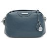 Городская женская сумка из фактурной кожи на 2 отделения через плечо Borsa Leather 98413 синего цвета фото №1 Городская женская сумка из фактурной кожи на 2 отделения через плечо Borsa Leather 98413 синего цвета modnotak фото - 1