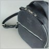 Женский винтажный рюкзак-сумка темно-синего цвета BlankNote Groove S 79013 - 3