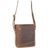 Винтажная мужская сумка через плечо из натуральной кожи светло-коричневого цвета Visconti Messenger Bag 69113 - 10