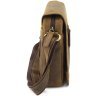 Винтажная мужская сумка через плечо из натуральной кожи светло-коричневого цвета Visconti Messenger Bag 69113 - 2